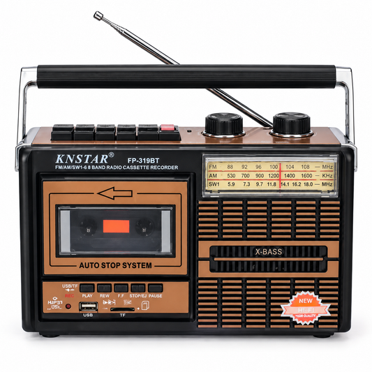 راديو KNStar FP-319U بأربعة نطاقات AM/FM/SW1/SW2