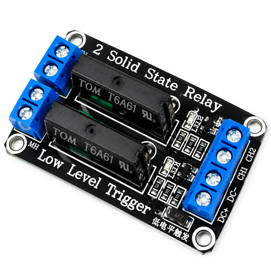 5V 2-Channel Solid State Relay Module SSR Low Level 2A 240V