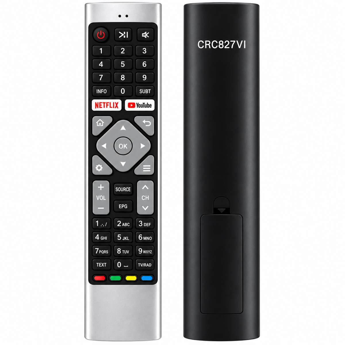 جهاز التحكم عن بعد CRC027V مناسب لتلفزيون هاير الذكي LCD