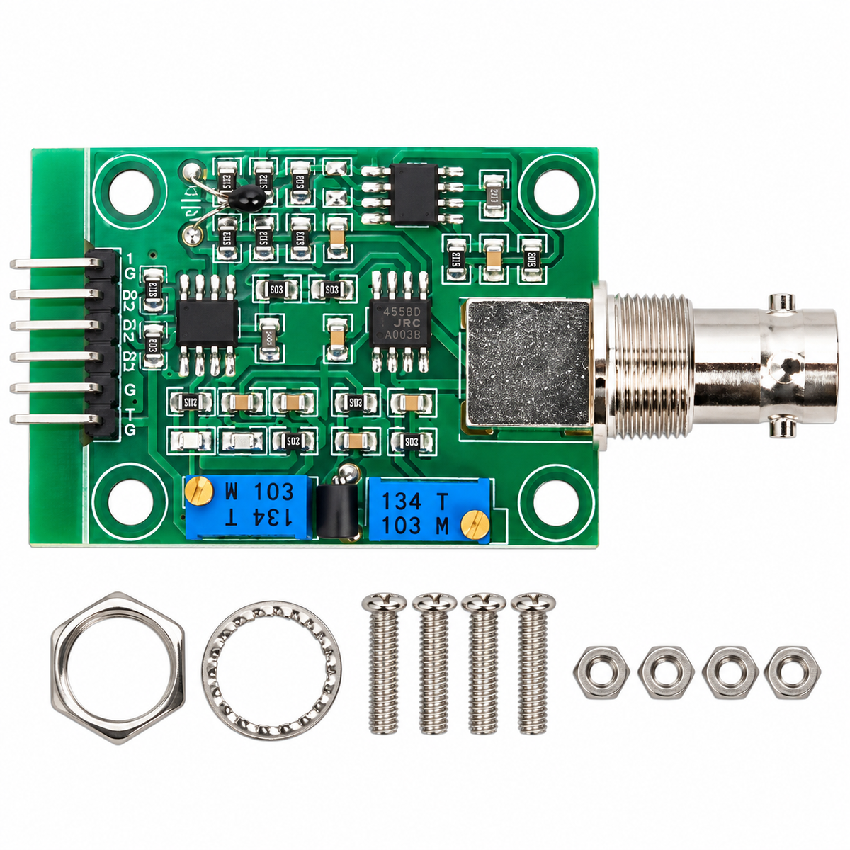PH Electrode Probe 0-14 pH BNC Connector Water Test Sensor