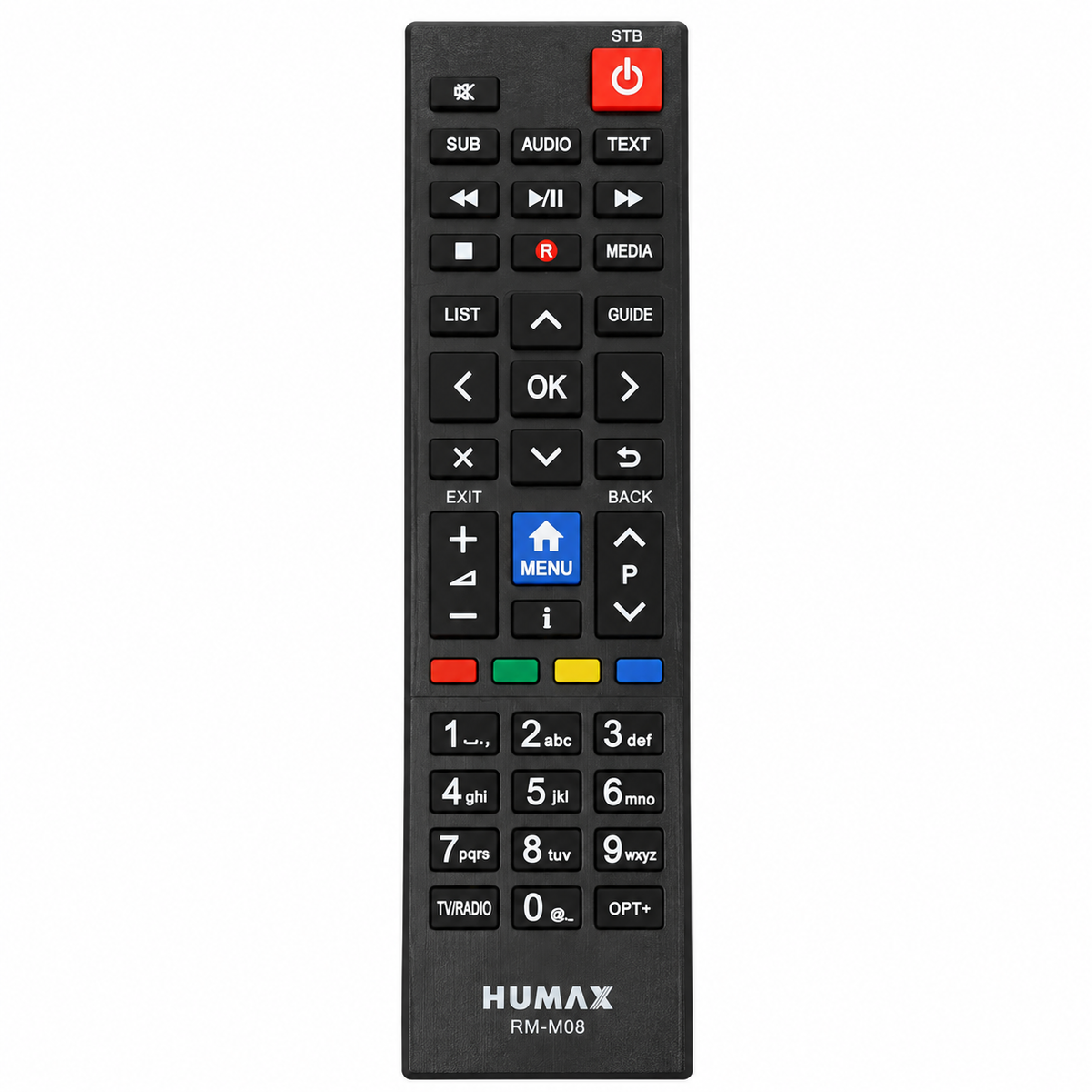 Humax MO8 Remote Control – Universal  Replacement for Humax Receivers