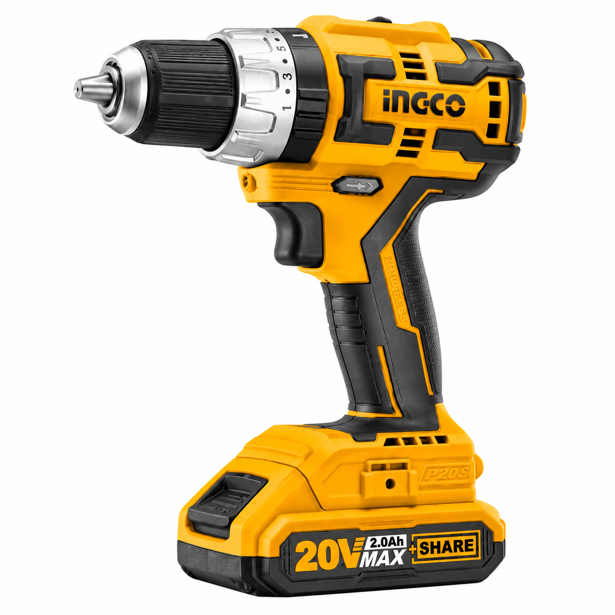 INGCO 20V Cordless Impact Driver, Lithium-Ion