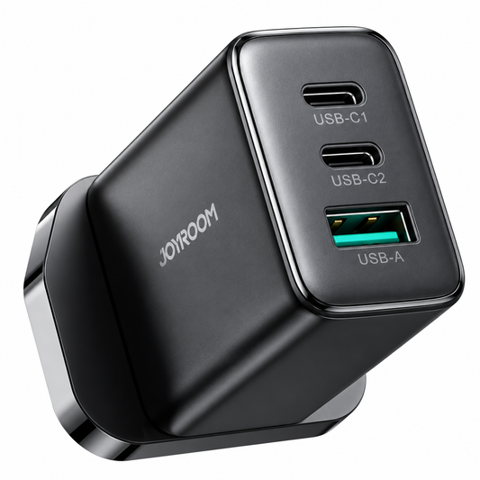 شاحن سريع صغير ثنائي المنفذ Joyroom JR-TCF10 بقدرة 32 واط، يدعم PD + QC