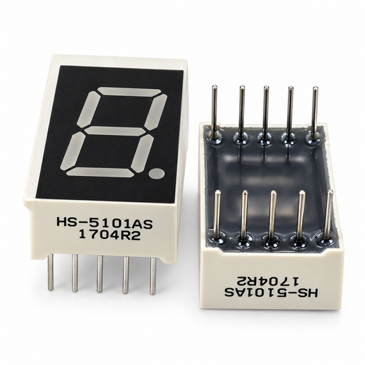 شاشة عرض LED كاثودية حمراء HS-5101AS 10 أرجل