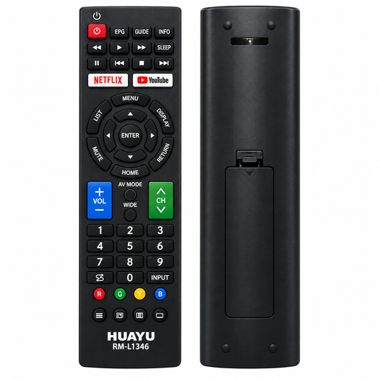 جهاز التحكم عن بعد العالمي البديل RM-L1346 من HUAYU Sharp للتلفزيون الذي يعمل بنظام Android