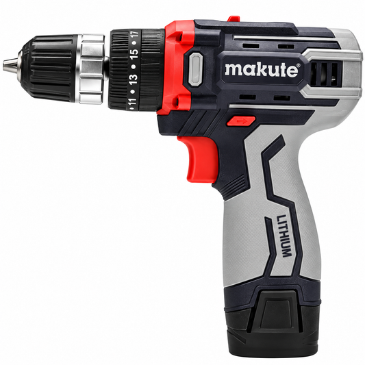 Makute 12V Cordless Drill Lithium-Ion 0.8-10mm CD126-2B