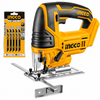 Ingco 20V Lithium-Ion Cordless Jig Saw with 5 Blades