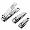 Stainless Steel Nail Clipper Set 3-Piece Manicure & Pedicure Kit