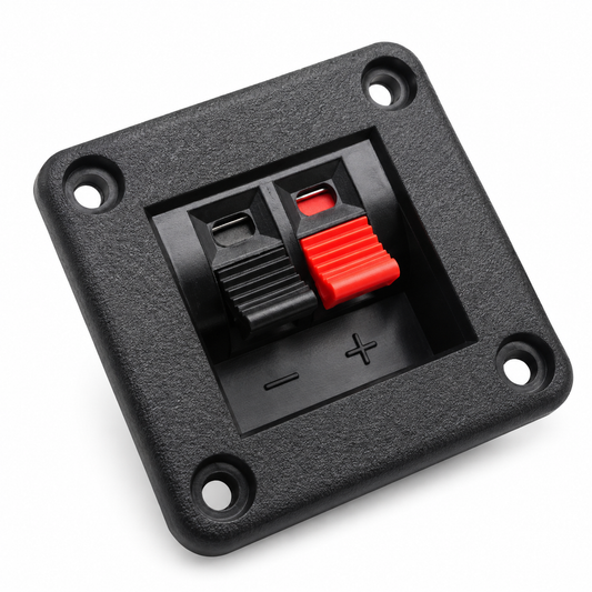 WP2-5 Spring Speaker Terminal Plate, 2-Way