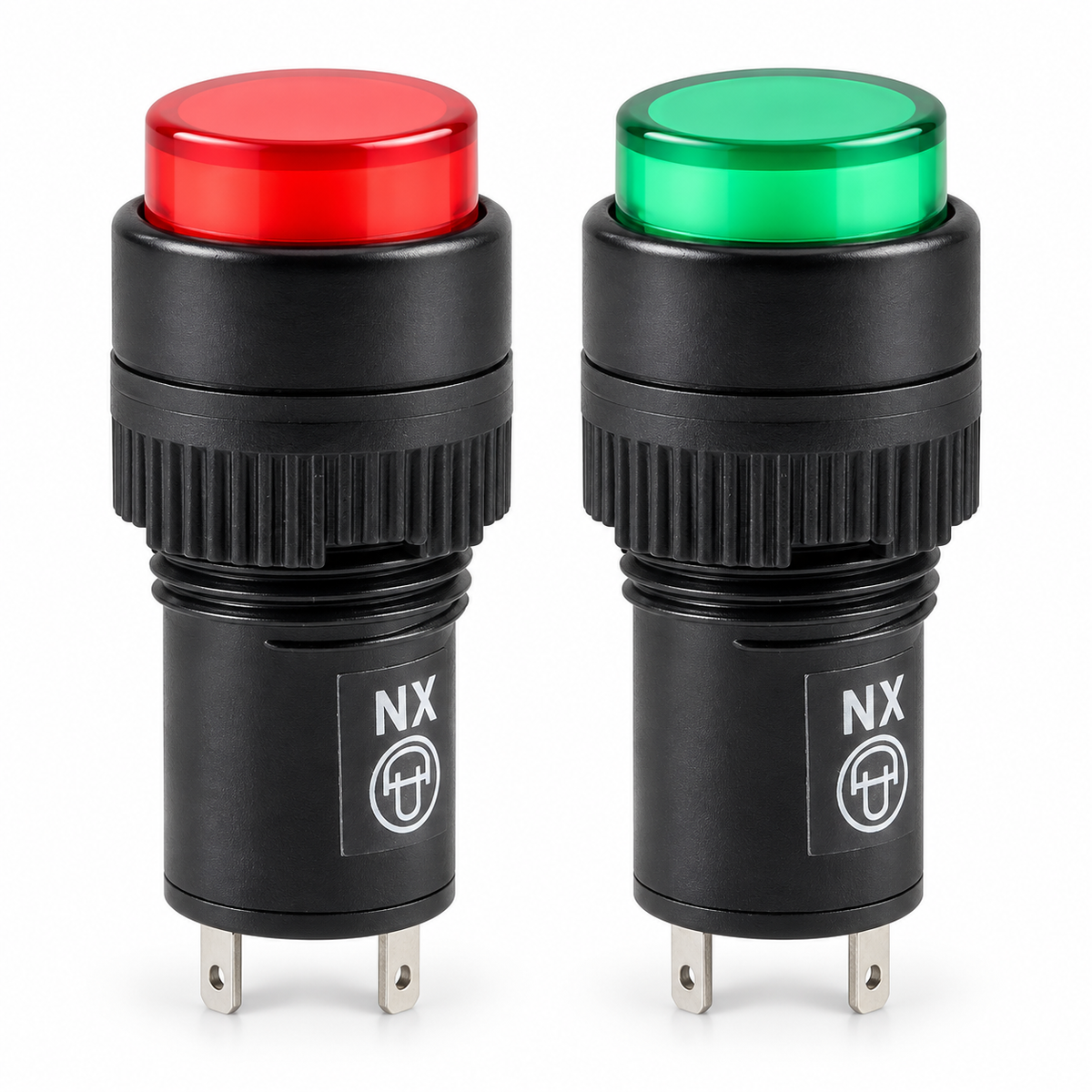 NXD-212 Neon Power Indicator Lamp AC 220V 2-Pin Corded