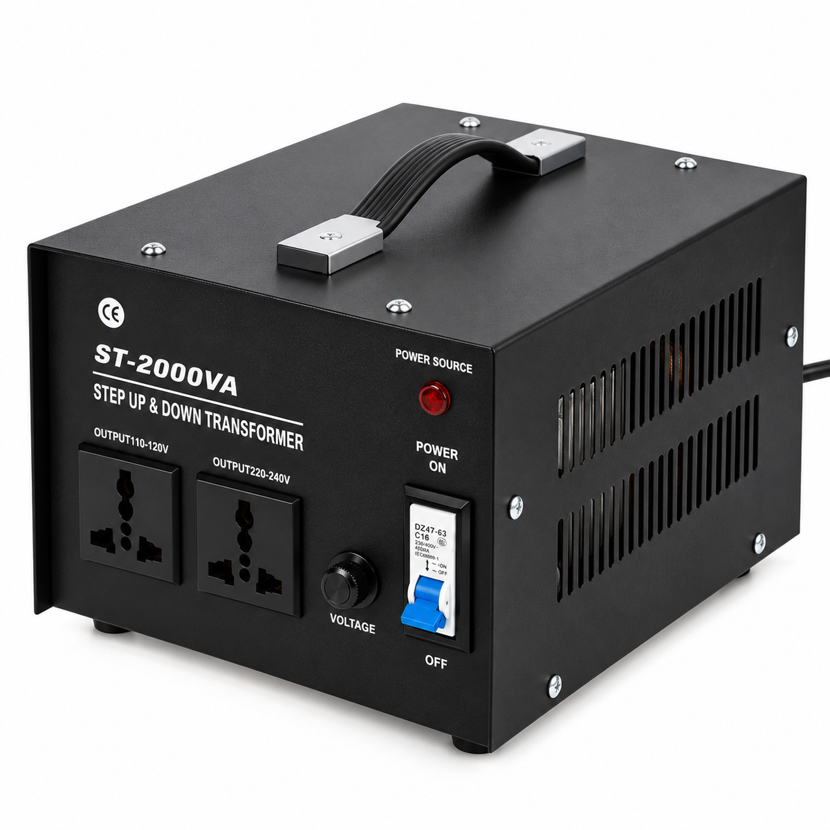 Philux ST-2000VA Step-Up/Down Voltage Transformer