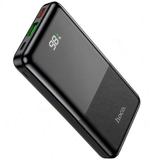 بنك طاقة Hoco Q9 Pro بسعة 10000 مللي أمبير، شحن سريع PD بقوة 20 واط مع شاشة عرض LED