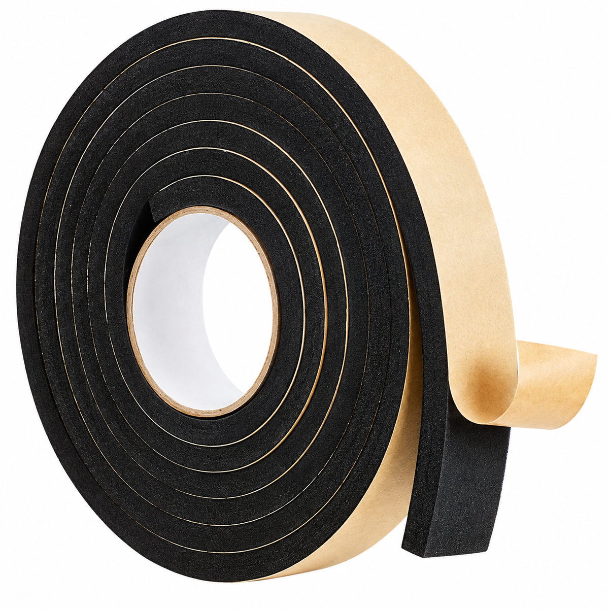 25mm Self-Adhesive Foam Weather Stripping Tape 5m