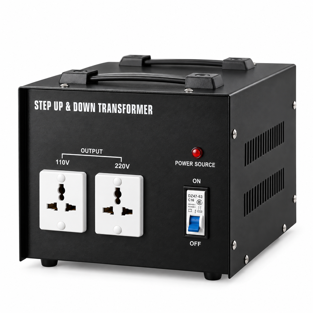 Philux ST-5000VA Step-Up and Step-Down Transformer Reliable Power Conversion (T24745)