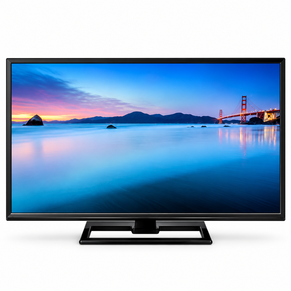 تلفزيون وانسا LED مقاس 24 بوصة، موديل WEL2407762، شاشة عالية الدقة، يدعم منفذي HDMI وUSB