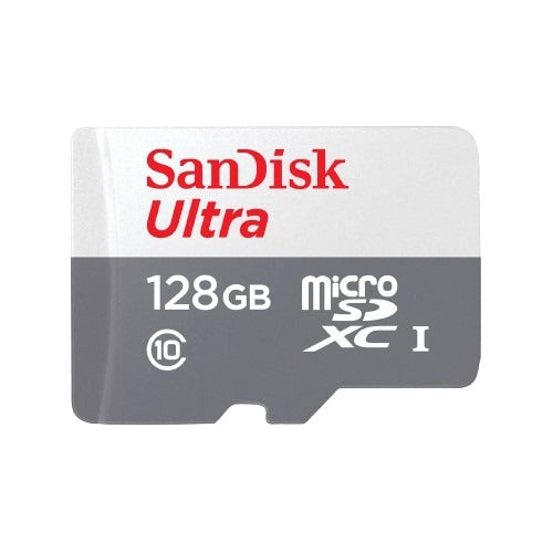 بطاقة ذاكرة SanDisk Micro SD Ultra بسعة 128 جيجابايت