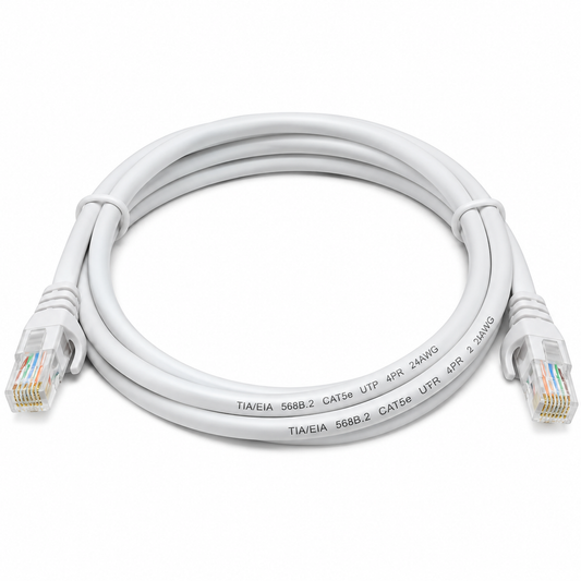 كابل شبكة إيثرنت RJ45 بطول 1 متر لكابل توصيل الشبكة المحلية (LAN)