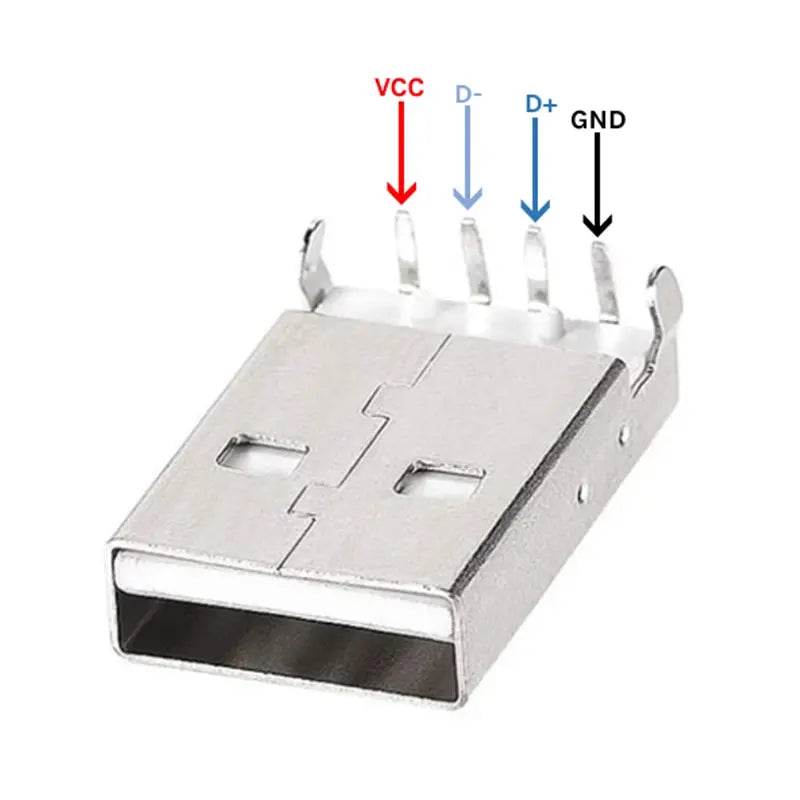 USB Male Connector Plug