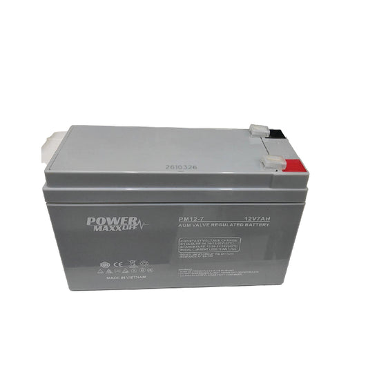 Power Maxxlife PM12-9 Lexo Series 12V 9Ah VRLA  AGM VALVE regulated Lead-Acid Battery