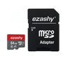 EZASHY 64GB microSD Memory Card with SD  Adapter Kit