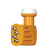 B-SAT لاقط عالمي رباعي LNB DT 761004 – 4 مخرجات محول إشارة منخفض الضوضاء للتلفزيون الفضائي