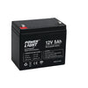 Power Light PL12-5 12V 5Ah Rechargeable AGM Sealed  Lead-Acid Battery – Reliable Backup Power Solutio