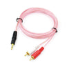 LF60183-5 3.5mm Stereo Jack to 2 RCA Male Audio  Cable -High-Quality AUX to RCA Converter Cable