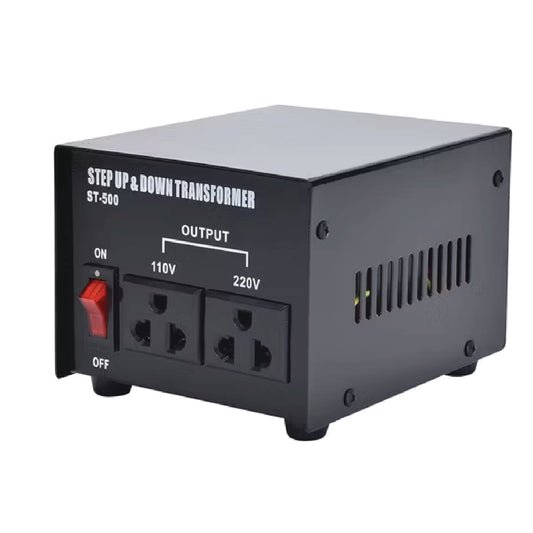 ST Series 500W Heavy-Duty Step Up/Down  Transformer  -High-Power Dual Voltage Converter