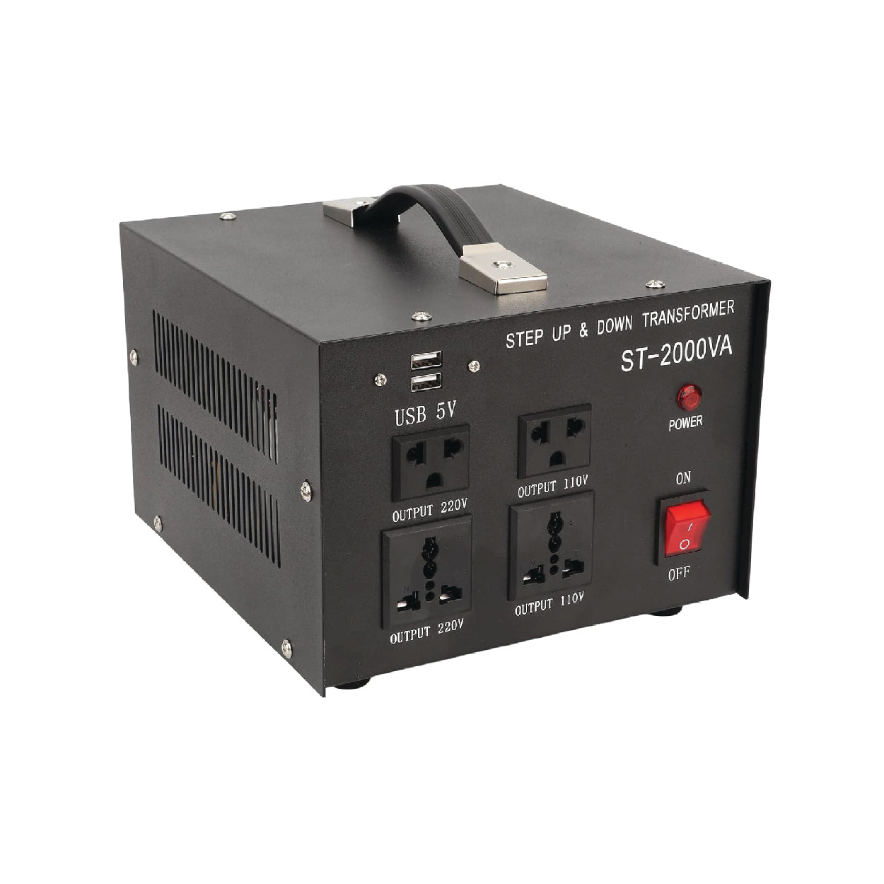 ST Series 200W Step Up/Down Transformer AC Stepdown  Converter – Reliable Dual Voltage Power Solution