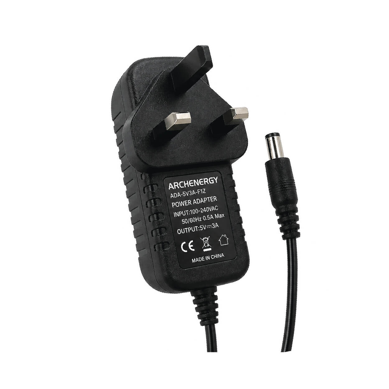 Archenergy ADA-5V1A-F1Z Power Adapter 5V 1A  (5W) – Universal 100–240VAC Compact Charger