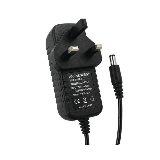 Archenergy ADA-5V1A-F1Z Power Adapter 5V 1A  (5W) – Universal 100–240VAC Compact Charger