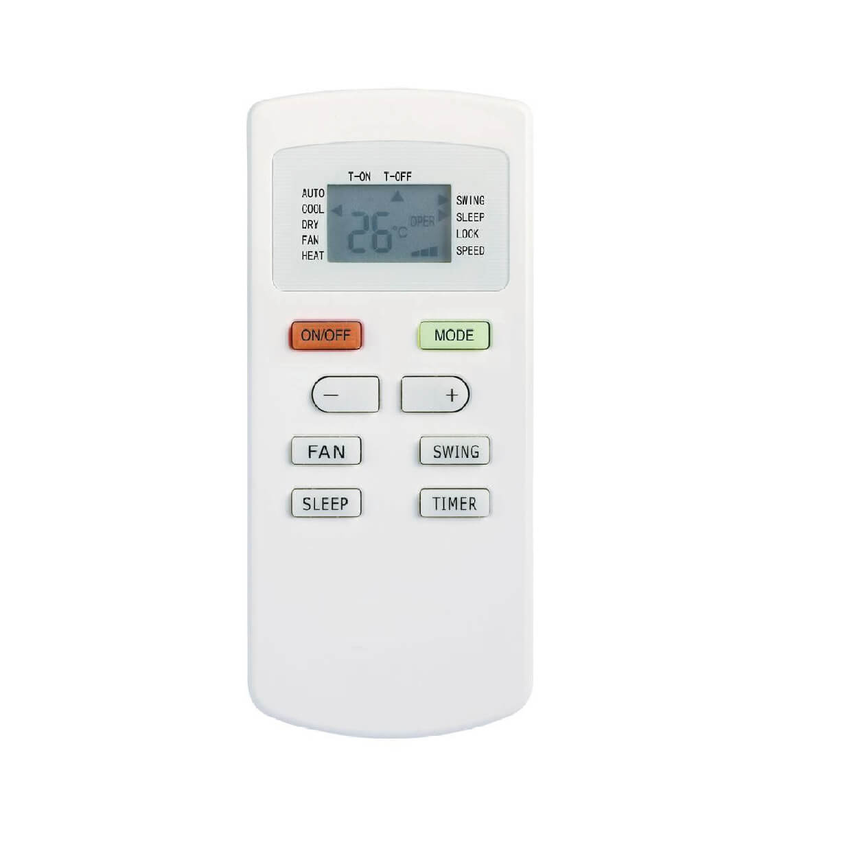 Wansa Air Conditioner Remote Control YX1F Replacement for Gree Blue Star and Teco AC