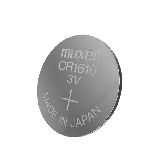 Maxell CR1616 3V Lithium Coin Cell Batteries  (2-Pack Card) – Compact Long-Lasting Power Cells