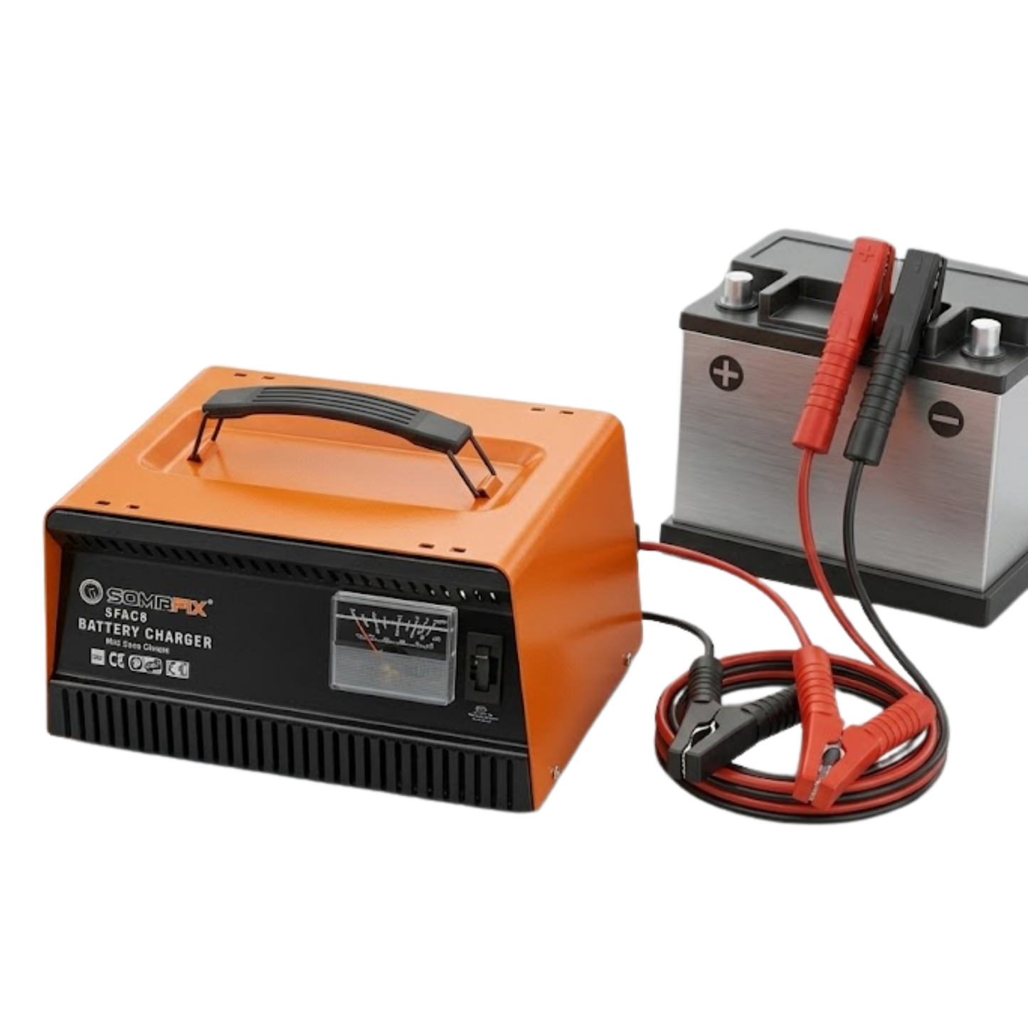 SOMAFIX 8A 12V Battery Charger SFAC8 – 84W High-Efficiency Charging