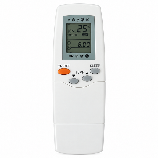 Carrier AC Remote Control – Replacement Remote with LCD Display