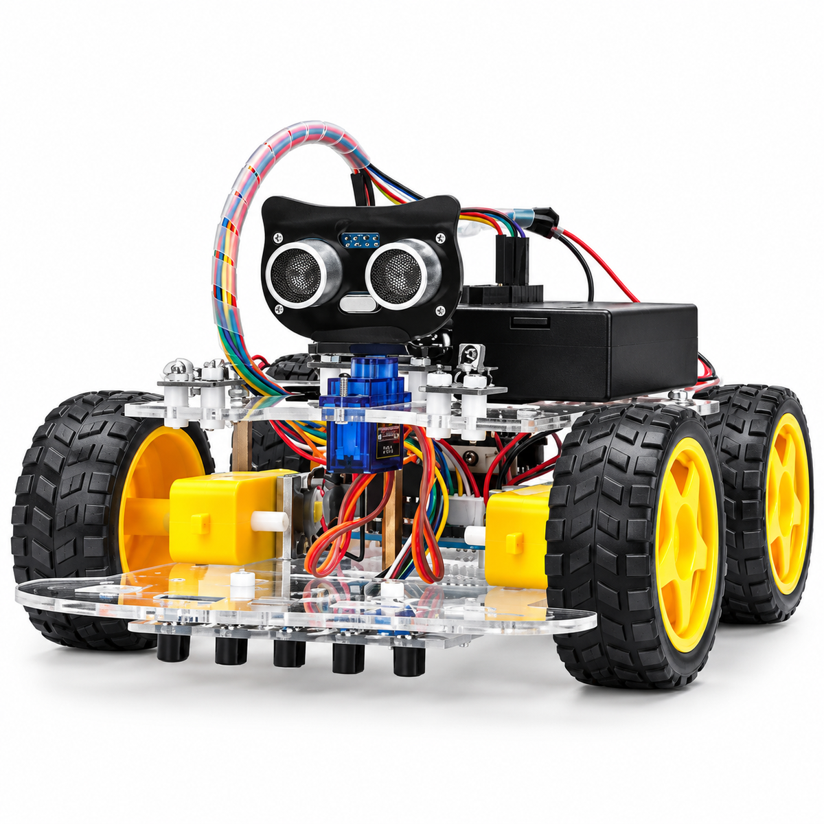 Arduino Remote Control Robot Car Science Project