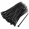 Max Fix Nylon 66 Cable Ties 4.8x200mm UL 94V-2 100pcs