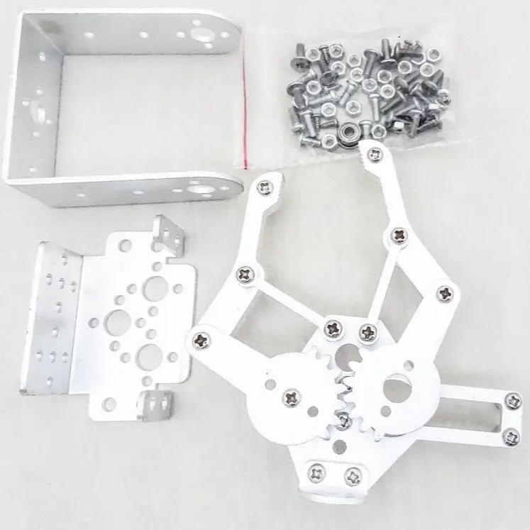 2DOF Robot Arm with Gripper (Without Servos)