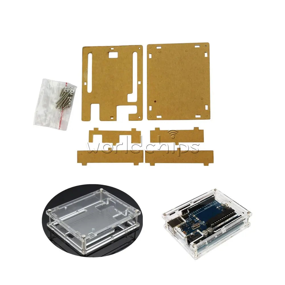 Transparent Acrylic Case for Arduino UNO R3