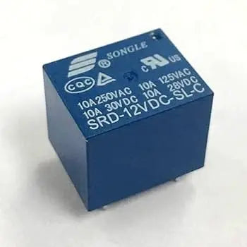 Songle SRD-12VDC-SL-C 12V Relay 5-Pin