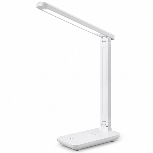 Leather LED Rechargeable Table Lamp 1162 White & Warm 1200mAh
