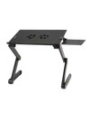 T8 Multi-Functional and Foldable Laptop Table (Black)
