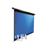 ELECTRIC PROJECTOR SCREEN 200 CM X 200 CM with remote - Alqamarshop