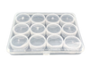 PLASTIC STORAGE BOX(12Pc boxes Set) Storage Box  (White) - Alqamarshop