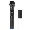 Wireless Microphone, Metal Cordless Dynamic Microphone Handheld Microphone