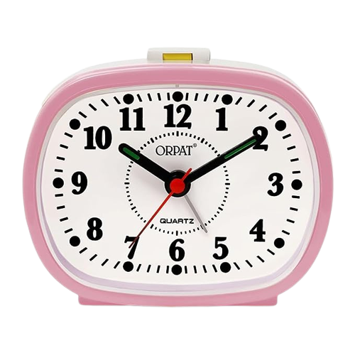 Orpat Beep Alarm Clock (P Red, TBZL-607)