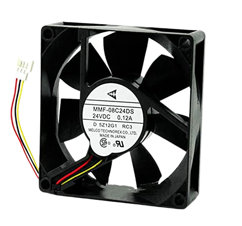 Fan 24V 0.12A 3-Wire 80×80×25mm Inverter Fan