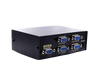 Vga Splitter 4 Port 250 Mhz - Black