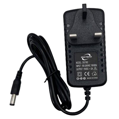 15V 2A AC/DC UK plug Charger