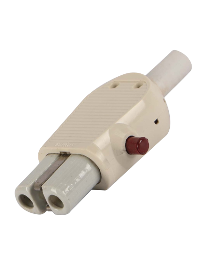 CERAMIC IRON CONNECTOR PLUG 10-16 AMP